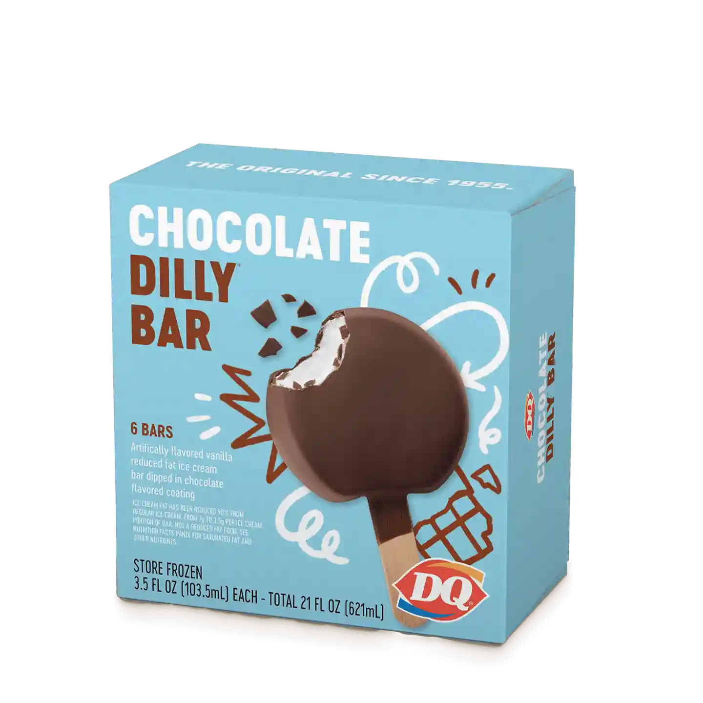 DQ Chocolate Dilly Bar box